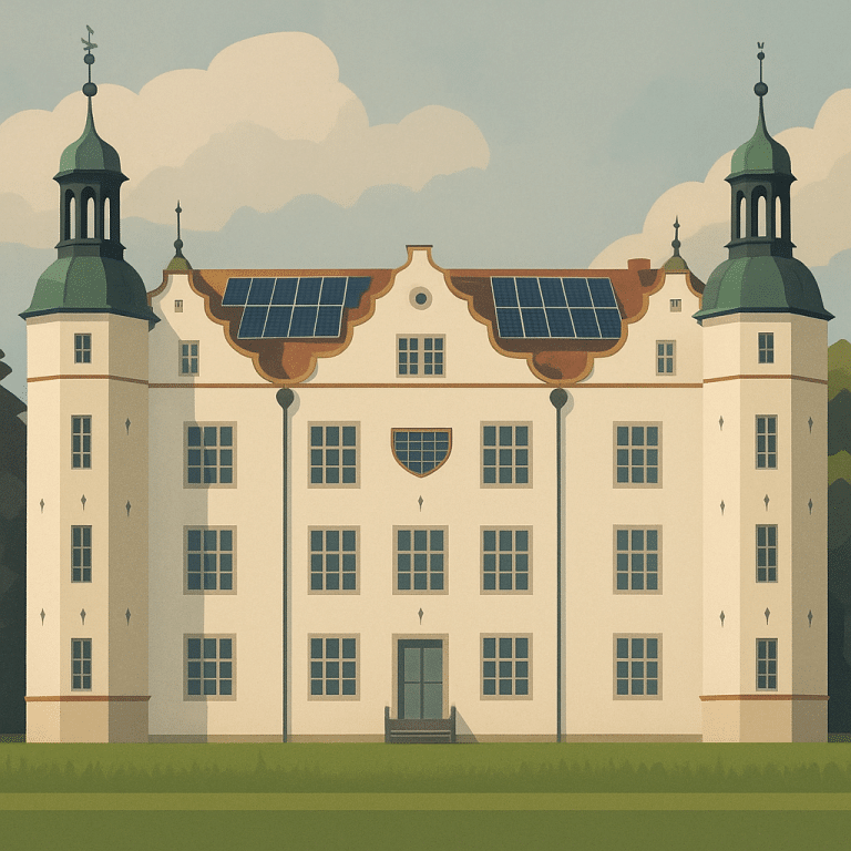Schloss Ahrensburg Photovoltaik