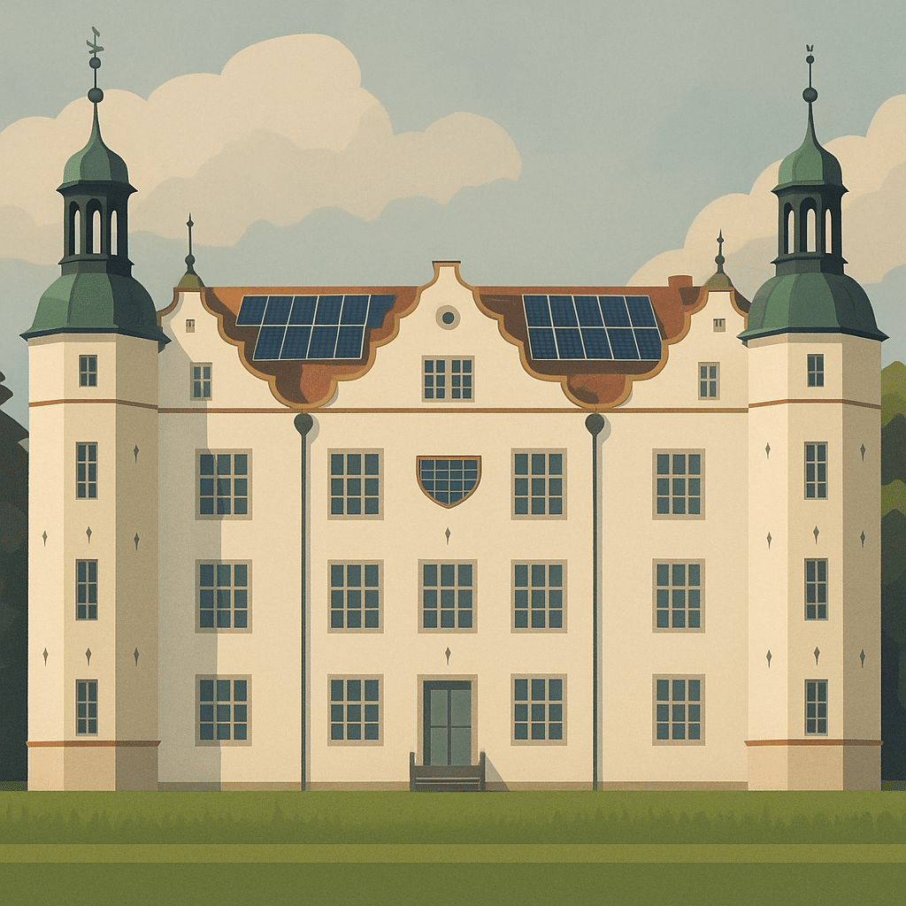 Schloss Ahrensburg Photovoltaik