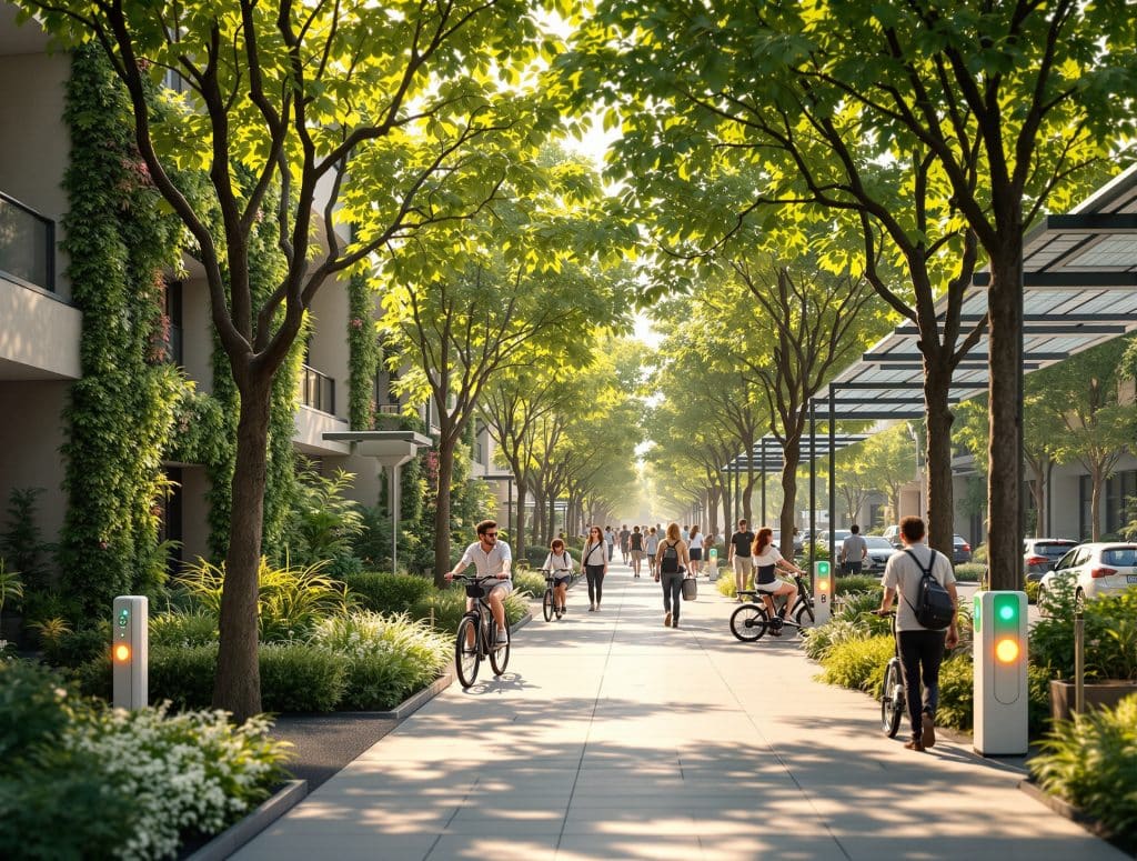 Ladestationen auf Firmenparkplatz