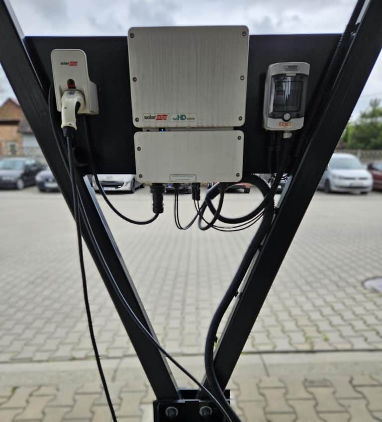 Solarcarport Wallbox
