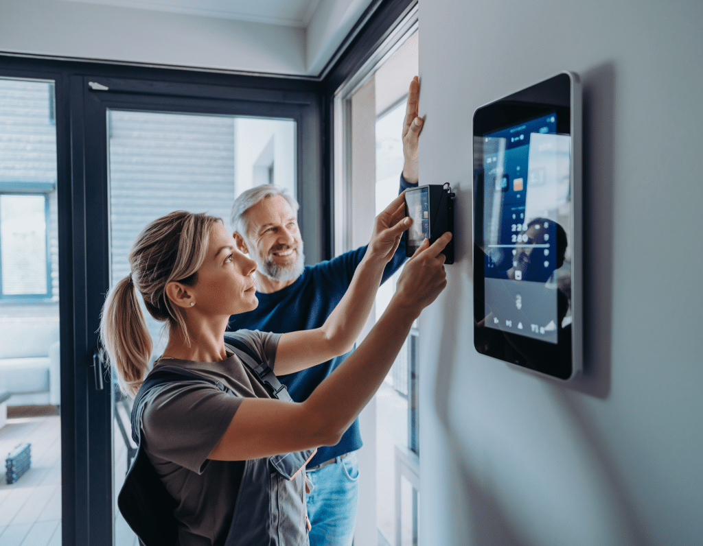 Installation Energy Sharing Smart Meter Steuerung