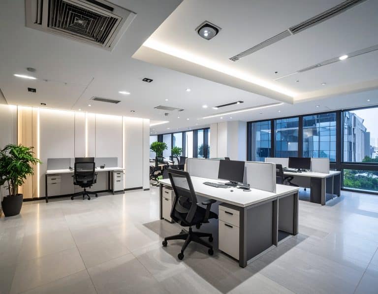 Elektroinstallation für Büro und Einzelhandel