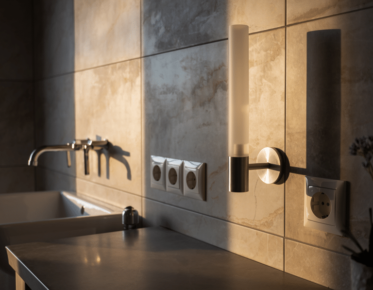 Elektrosanierung im Bad