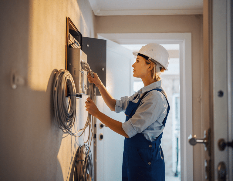 Leitungserneuerung bei Elektrosanierung im Altbau