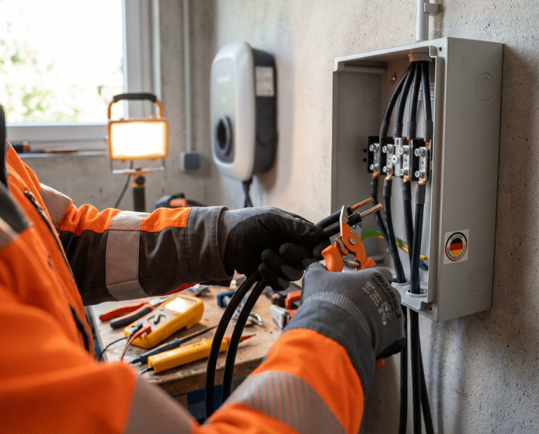 Wallbox Garage Starkstrom nachrüsten hero