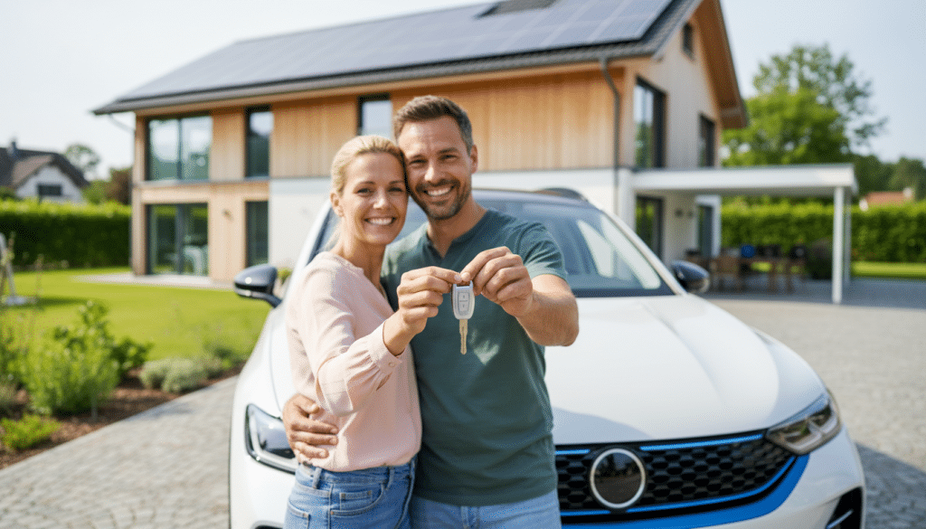 E-Auto Förderung ermöglicht jungen Familien zugang zur E-Mobilität