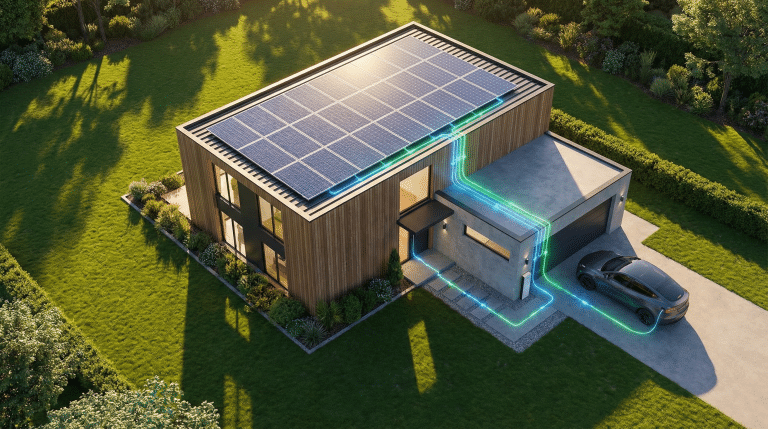 Photovoltaik Überschussladen Visualisierung