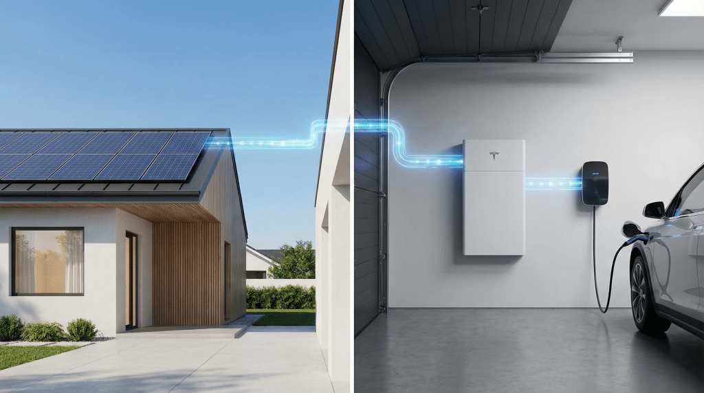 Wallbox, Batteriespeicher und Solaranlage -- Eigenverbrauch optimieren trotz Netzpaket