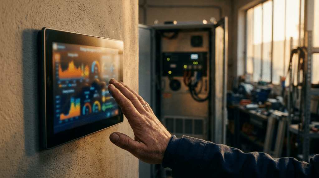 dynamischer stromtarif gewerbe ems monitoring